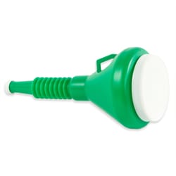 Funnel King Green 13.25 in. H Polyethylene 1.5 qt Funnel