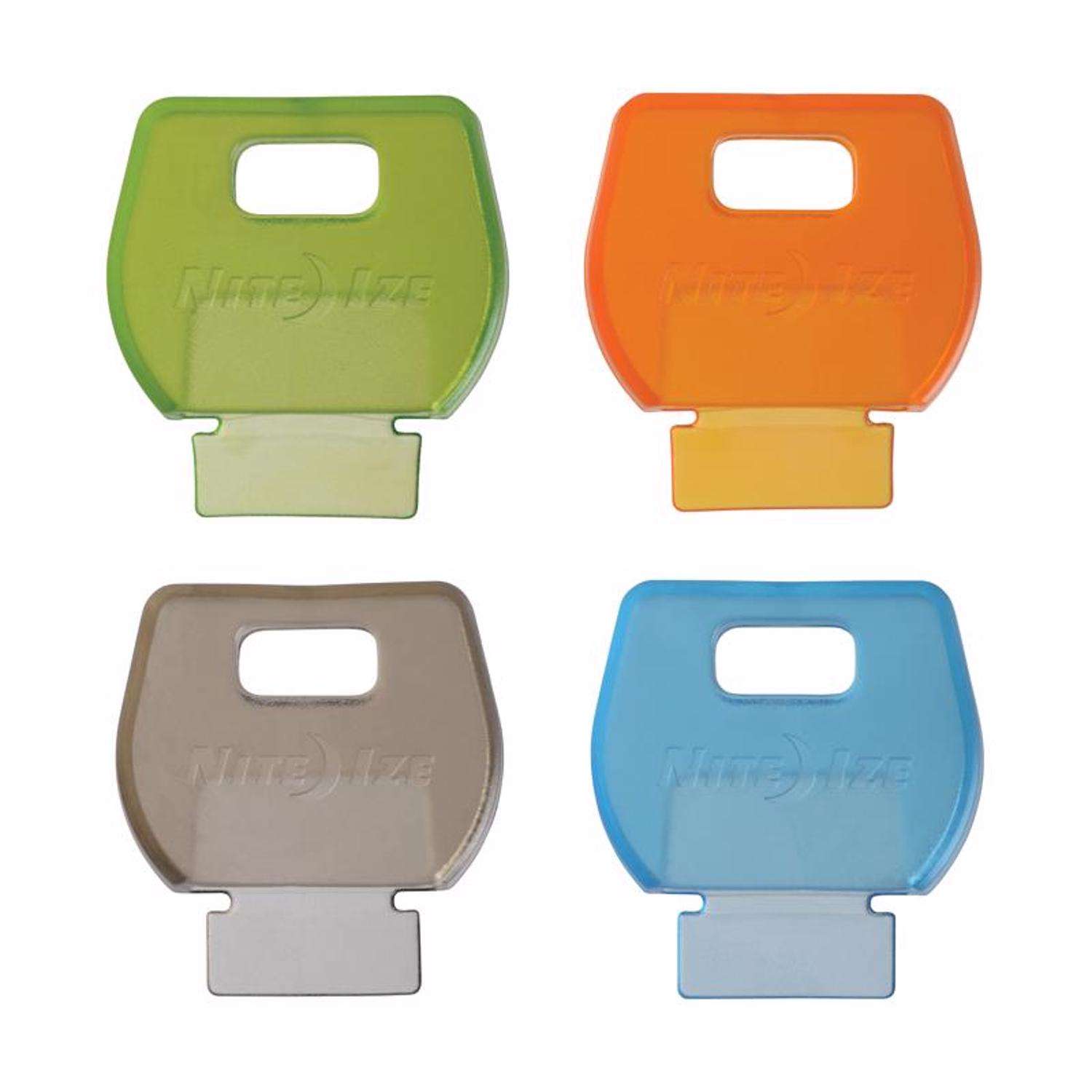 Nite Ize IdentiKey 2.5 in. D Rubber Assorted Key Cover