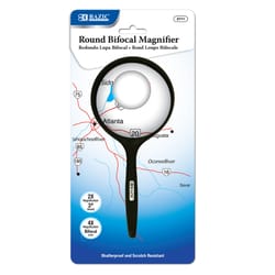 Bazic Products Round 2 Times Magnifier 3 in. W