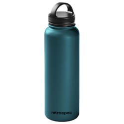 Retrospec Alder 40 oz Superior Blue BPA Free Convenient Wide Mouth Canteen