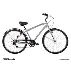 Huffy Casoria Men 27.5 in. D Cruiser Bicycle Silver