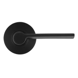 Kwikset Ladera Matte Black Passage Lever Right or Left Handed