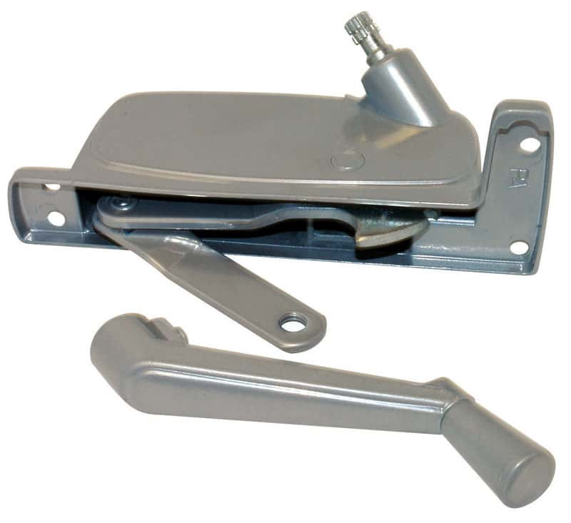 Barton Kramer Silver Aluminum Right Awning Window Operator For Pan ...