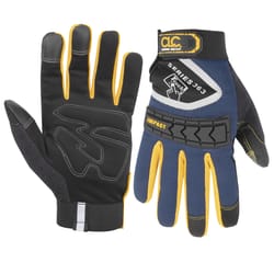 CLC FlexGrip 363 Impact Work Gloves Black/Blue XXL 1 pair