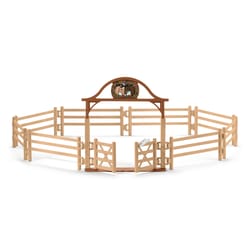 Schleich Horse Club Paddock w/Entry Gate Toy Multicolored