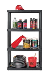 Maxit 54-1/2 in. H X 32 in. W X 14 in. D Resin Shelving Unit