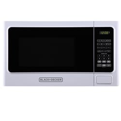 Black + Decker 1.1 cu ft White Microwave 1000 W