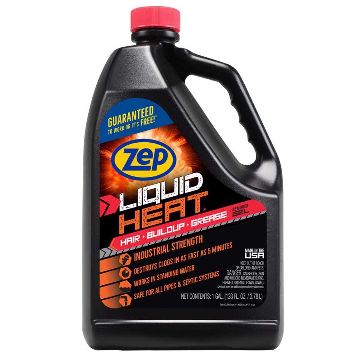 Zep Liquid Heat Gel Drain Opener 1 gal Ace Hardware