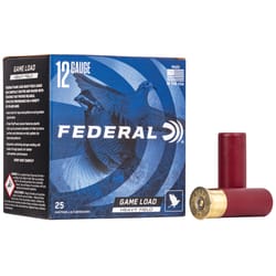 Federal Shotshell Shotgun Game-Shok Load 12 Ga. 25 pk