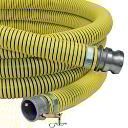 Apache 2 in. D X 20 ft. L Rubber Suction Hose