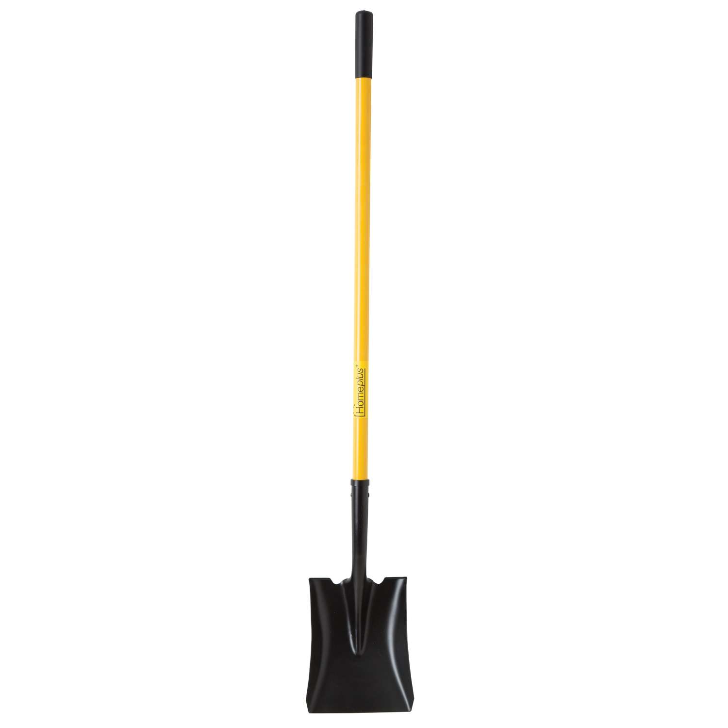 Home Plus Steel 8.75 in. W x 57 in. L Square Point Shovel Fiberglass
