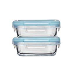 Anchor Hocking Clear Food Storage Container Set 2 pk