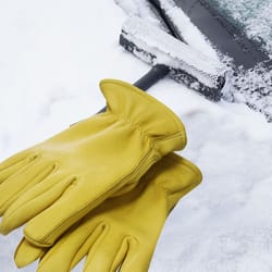 Midwest Quality Gloves XL Leather Yellow Cold Weather Gloves