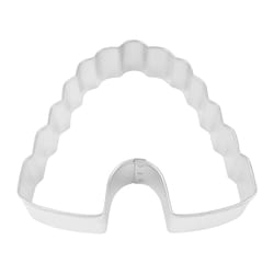 R&M International Corp International Corp 4 in. W X 4 in. L Beehive Cookie Cutter Silver 1 pc