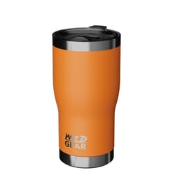 Wyld Gear 20 oz Double Wall Vacuum Insulated Burnt Orange BPA Free Vacuum Insulated Tumbler