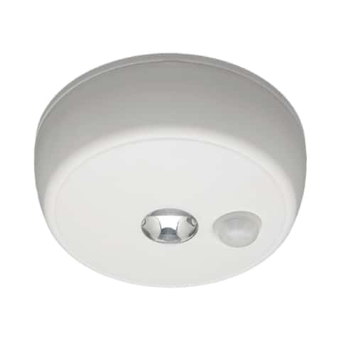 Mr Beams White LED Motion Sensor Auto On/Off Night Light in the Night Lights  department at