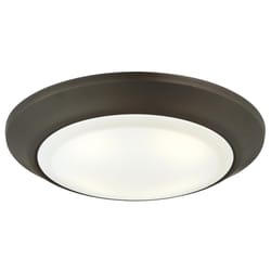 Westinghouse Oil-Rubbed Bronze Brown 5.5 in. W Steel LED Recessed Light Fixture 15 W