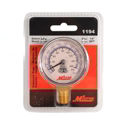 Milton Pressure Gauge 1/4 in. 1 pc