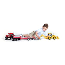 Bruder Mack Truck with JCB Loader Toy Multicolored