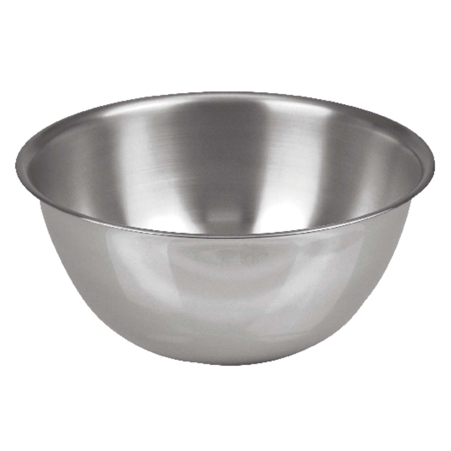 Fox Run Mixing Bowl 4.25 Quart Stainless Steel Flat Bottom Dishwasher Safe
