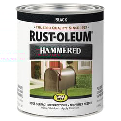 Rust-Oleum Stops Rust Indoor and Outdoor Hammered Black Oil-Based Alkyd Resin Rust Prevention Paint