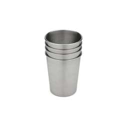 Fox Run Silver Stainless Steel Cup 8 oz