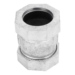 STZ Industries 1-1/2 in. Compression X 1-1/2 in. D Compression Galvanized Malleable Iron 3 in. L Cou