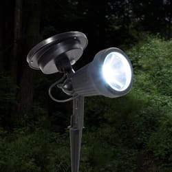 Classy Caps Solar Powered 0.2 W LED Spotlight 1 pk