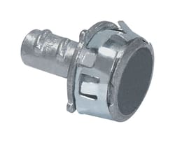 Sigma Engineered Solutions Snap Lock 3/8 in. D Die-Cast Zinc Screw-In Connector For FMC/RWFMC 1 pk