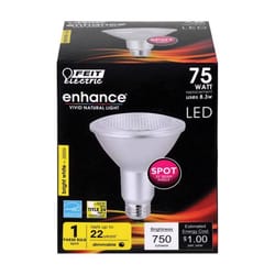 Feit Enhance PAR30 E26 (Medium) LED Bulb Bright White 75 Watt Equivalence 1 pk