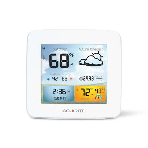 AcuRite Humidity Meter/Thermometer Plastic Gray - Ace Hardware