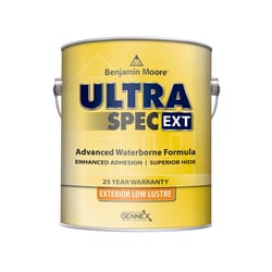 Benjamin Moore Ultra Spec Low Luster White Water-Based Exterior Paint and Primer Exterior 1 gal