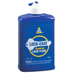 AGS Lock-Ease Graphite Lock Lubricant 3.4 oz 1 pk