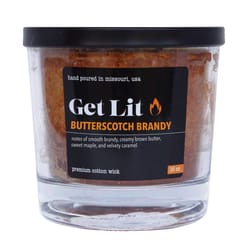 McCall's Candles Get Lit Brown Butterscotch Brandy Scent Candle 16 oz