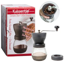 Kuissential EvenGrind Matte Black Ceramic 1 cups Coffee Grinder