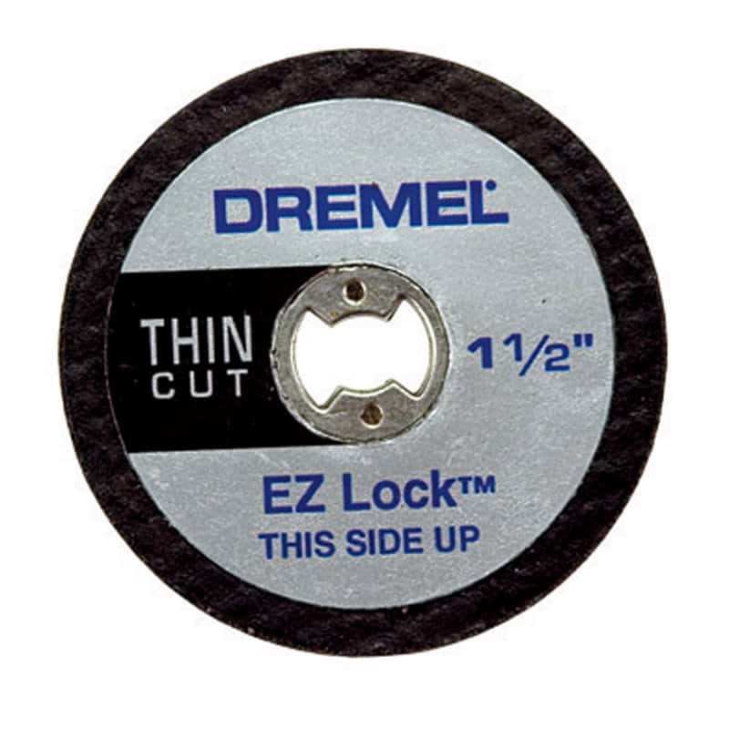 Dremel EZ Lock 11/2 in. Dia. x 1/8 in. in. Aluminum Oxide Metal CutOff Wheel 5 pc. Ace Hardware