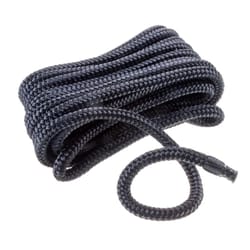 Seachoice Double Braid Black Nylon Dock Lines