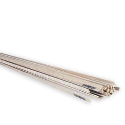 Midwest Products 1/16 in. X 1/4 in. W X 3 ft. L Balsawood Strip #2/BTR Premium Grade