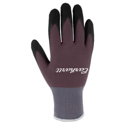 Carhartt Women's Indoor/Outdoor Grip Gloves Purple M 1 pair