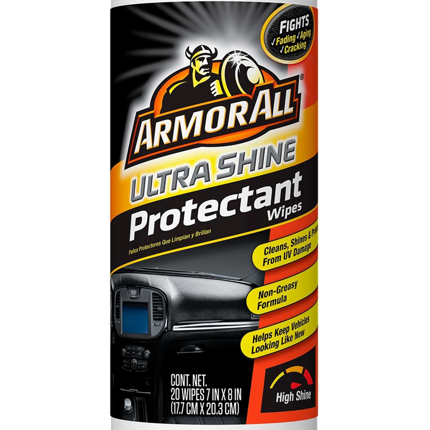 Armor All Plastic/Rubber Protectant 20 wipes Bottle Ace Hardware