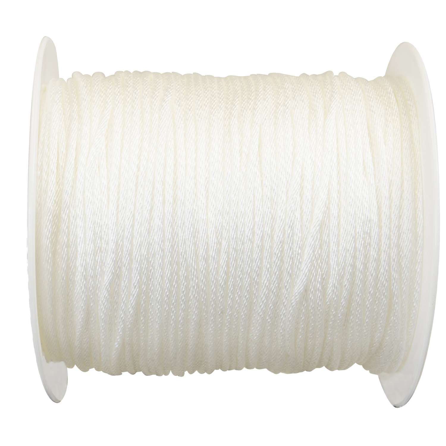 Wellington 1/8 in. D X 600 ft. L White Solid Braided Nylon Rope Ace Hardware