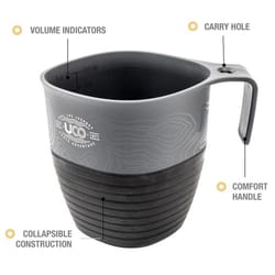 Uco Gray Camping Mug 12 oz 1 pk