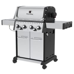 Broil King Baron S 490 Pro Infrared 4 Burner Liquid Propane Grill Black