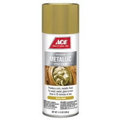 Ace  Brilliant  Bright Gold  Spray Paint  11.5 oz. 