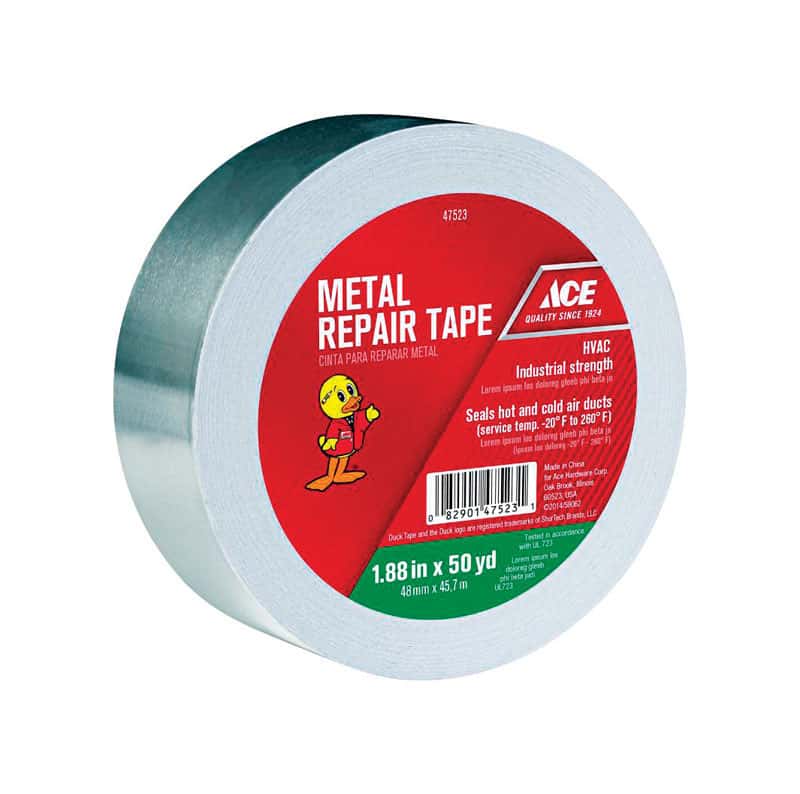 Ace 1.88 in. W X 50 yd L Silver Metal Repair Tape Ace Hardware