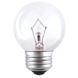Westinghouse 25 W G16.5 Globe Incandescent Bulb E26 (Medium) Warm White 2 pk