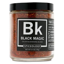 Spiceology Black Magic Cajun Blackening Blend Seasoning Rub 4.4 oz