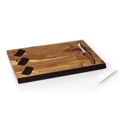 Picnic Time 15 in. L X 10 in. W X 0.8 in. Acacia Wood Cheese Board