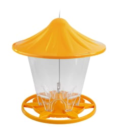 Stokes Select Wild Bird 2.7 lb Plastic Round Hopper Bird Feeder 6 ports