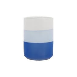 Pavilion We People 18 oz White/Blue BPA Free Lake Mug